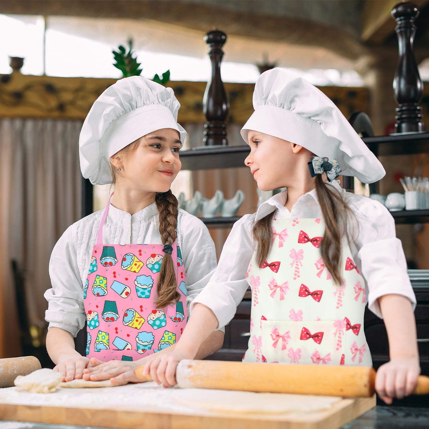 TopWays machine washable kids apron for easy clean-up after messy play