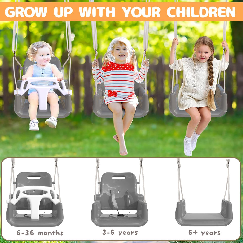 TOREVSIOR Taleco Gear toddler swing backyard-use ready for outdoor play and fun
