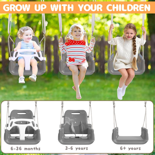 TOREVSIOR Taleco Gear toddler swing backyard-use ready for outdoor play and fun