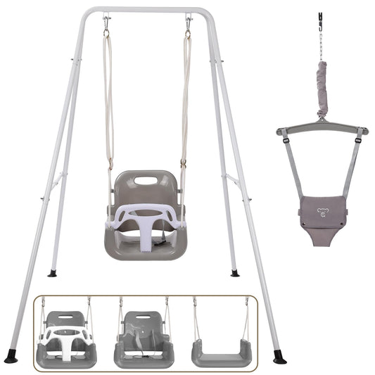 TOREVSIOR Taleco Gear 2-in-1 toddler swing indoors and outdoors for daily play.