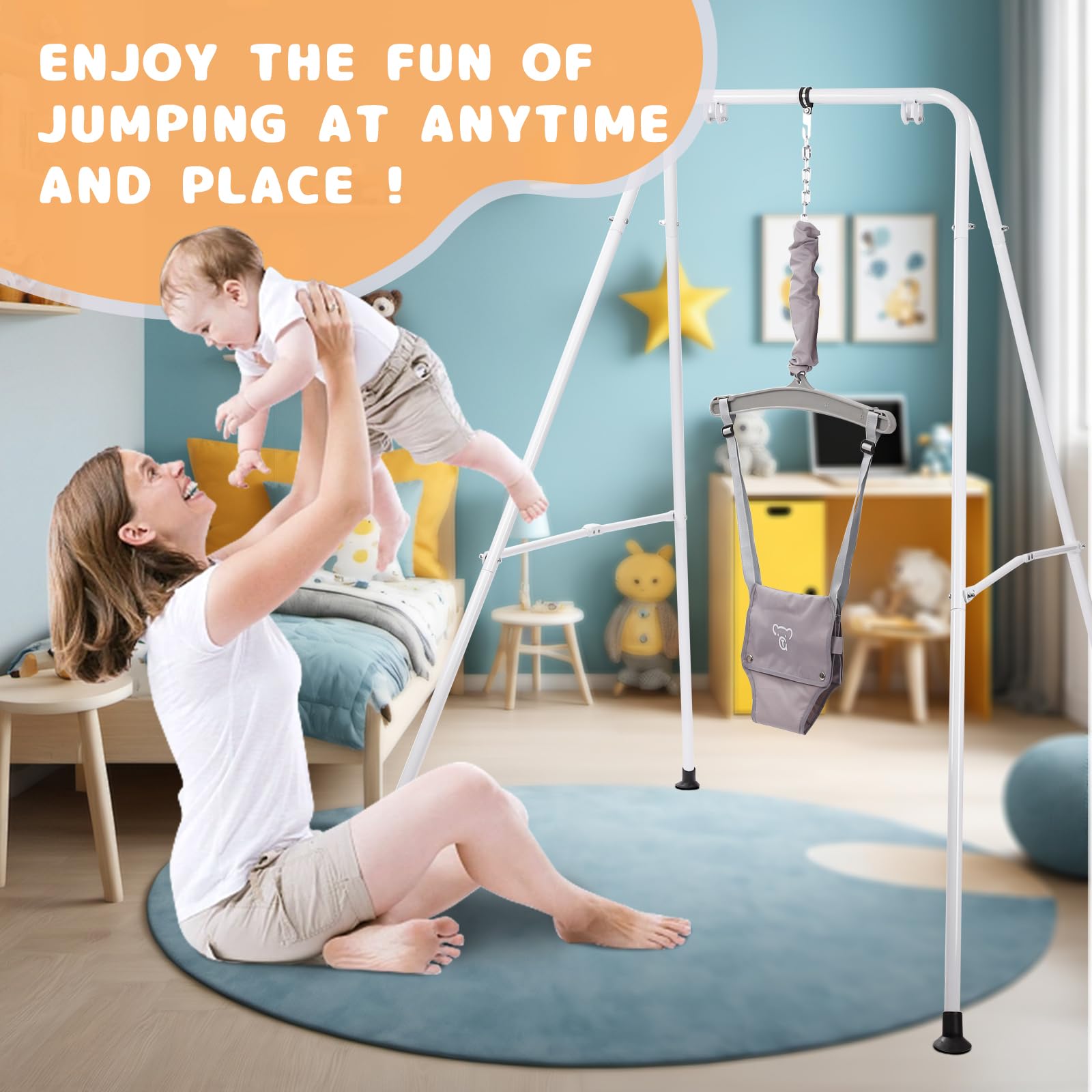 Taleco Gear grows with your child from infancy to early school years.