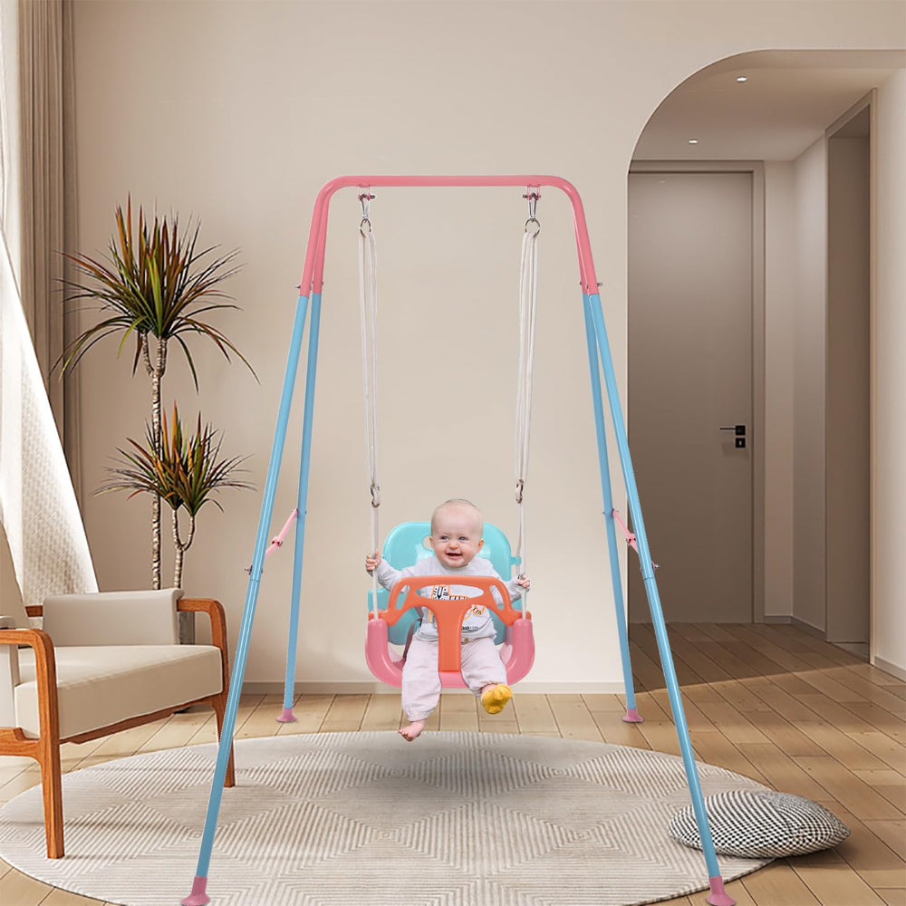 TOREVSIOR TALECO Gear toddler swing anti-slip pads protect floors.