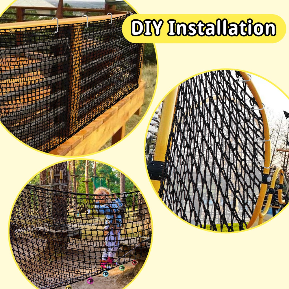 Weather-resistant material of the Toriexon net withstands wind and rain