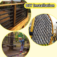Weather-resistant material of the Toriexon net withstands wind and rain