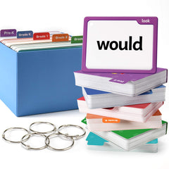 Torlam 520 flash cards cover image showing organized folders for sorting.