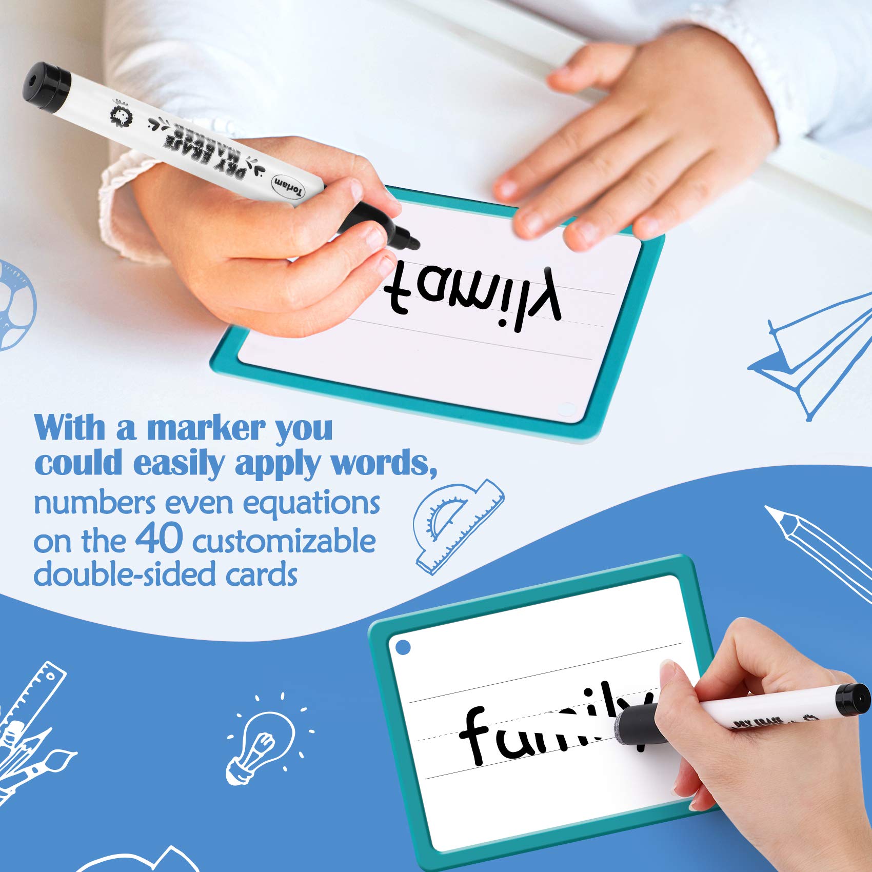 Torlam 520 cards highlight six teaching techniques for interactive learning.