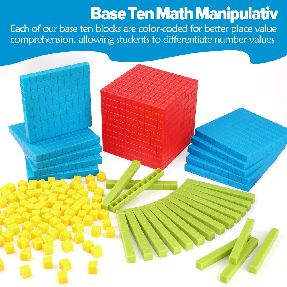 Torlam write-on-wipe-off mat with regrouping chart.