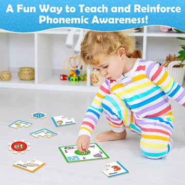 Torlam long vowels and silent E visuals aid word building.