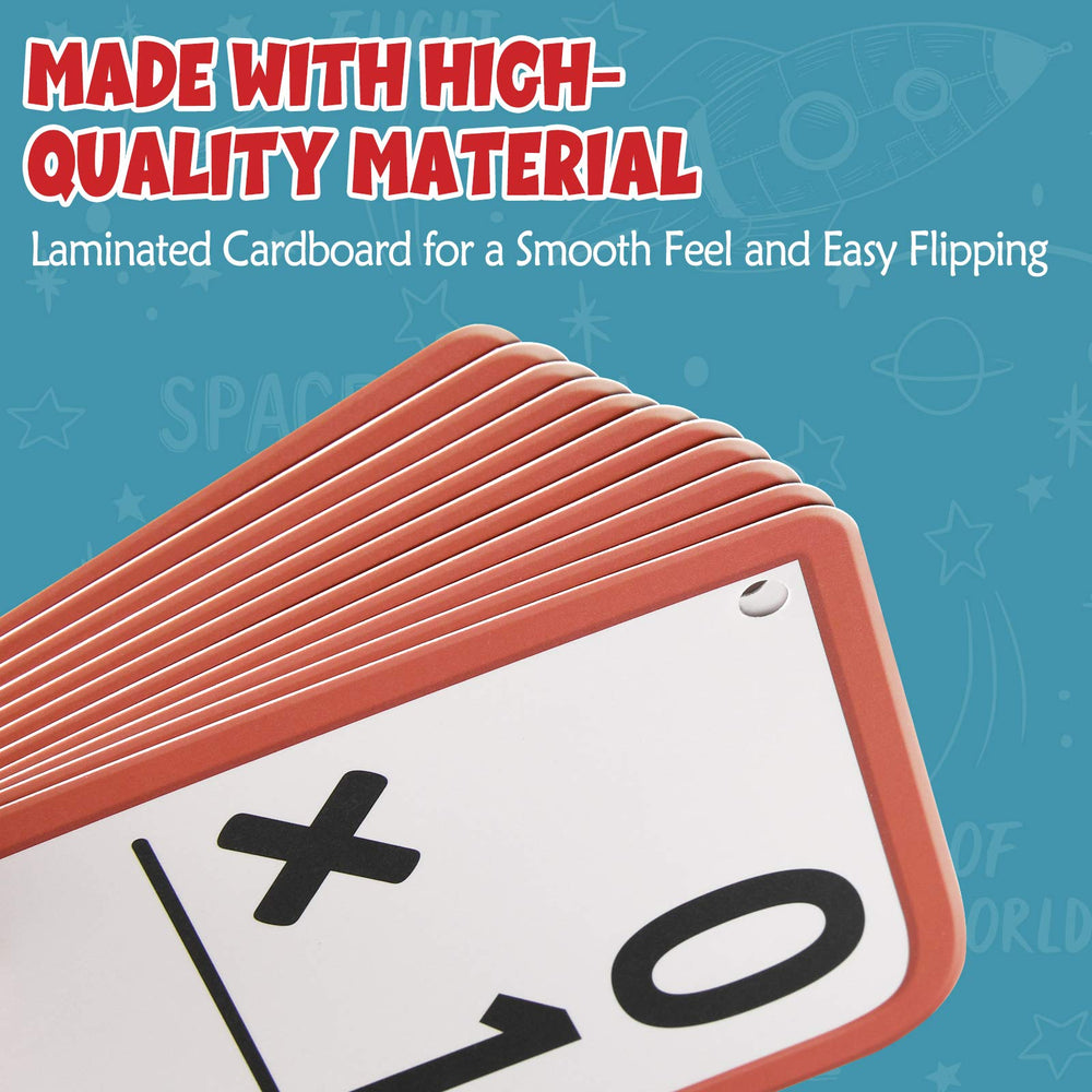 Torlam cards with rounded edges for easy gripping during drills.