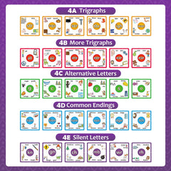 Torlam Phonics Puzzle features bright illustrations for engaging phonics practice