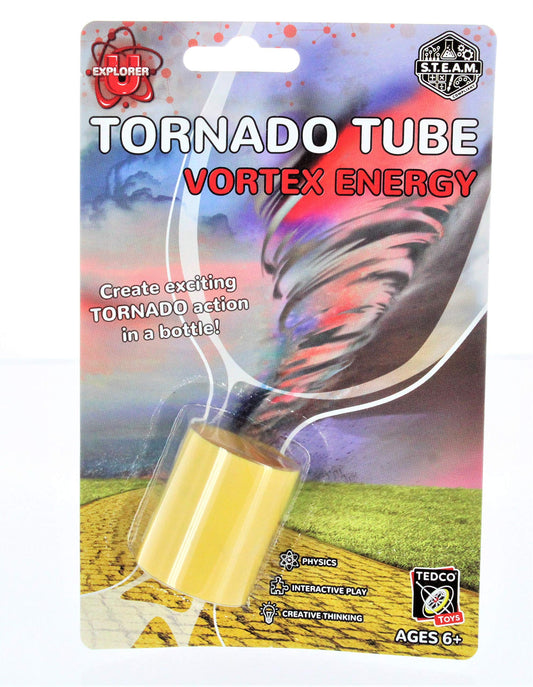 Tornado Tube with assorted colors shown for colorful science demos