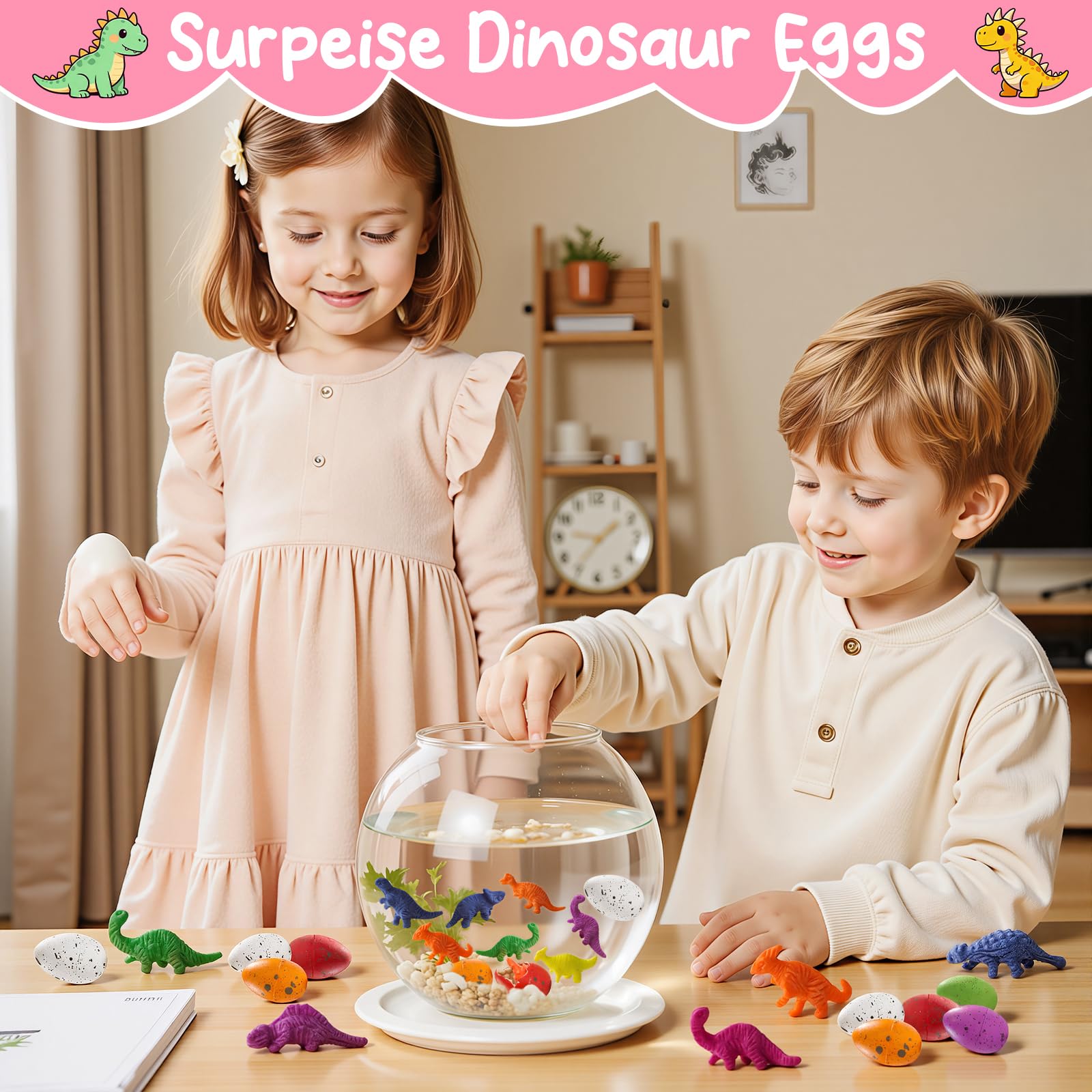 TORONTOKYO classroom dinosaur party favors are ready for quick, joyful gifting.