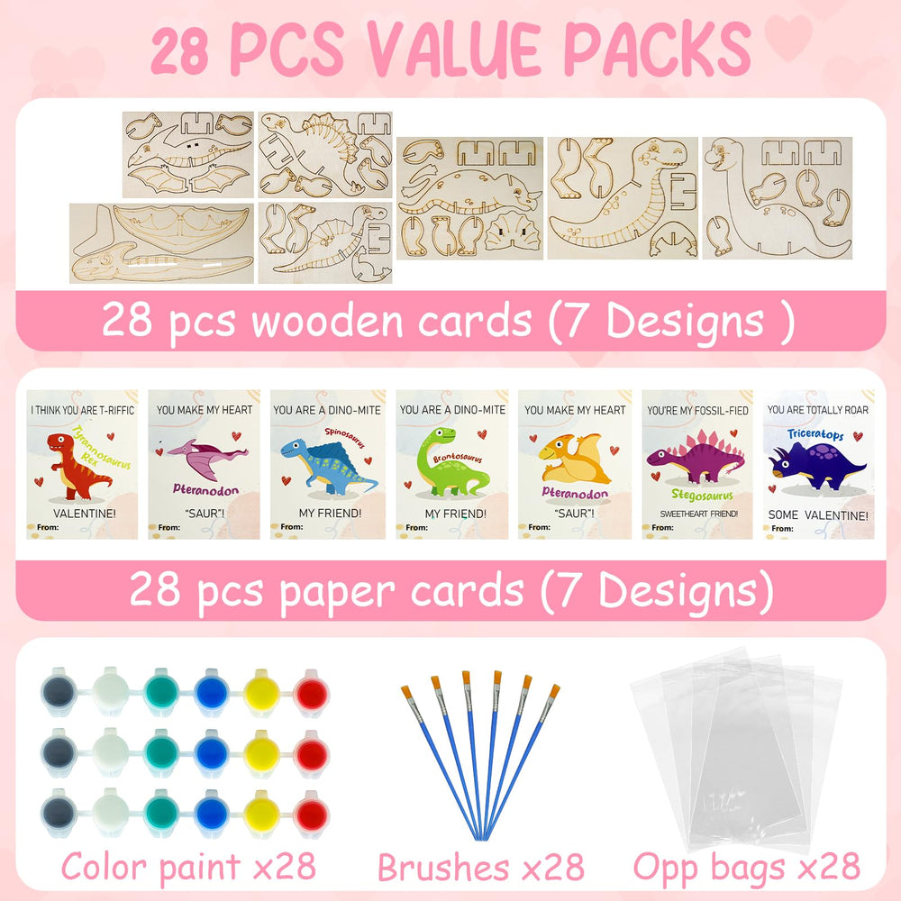 TORONTOKYO dino mini paint palette for vibrant, mess-minimized coloring