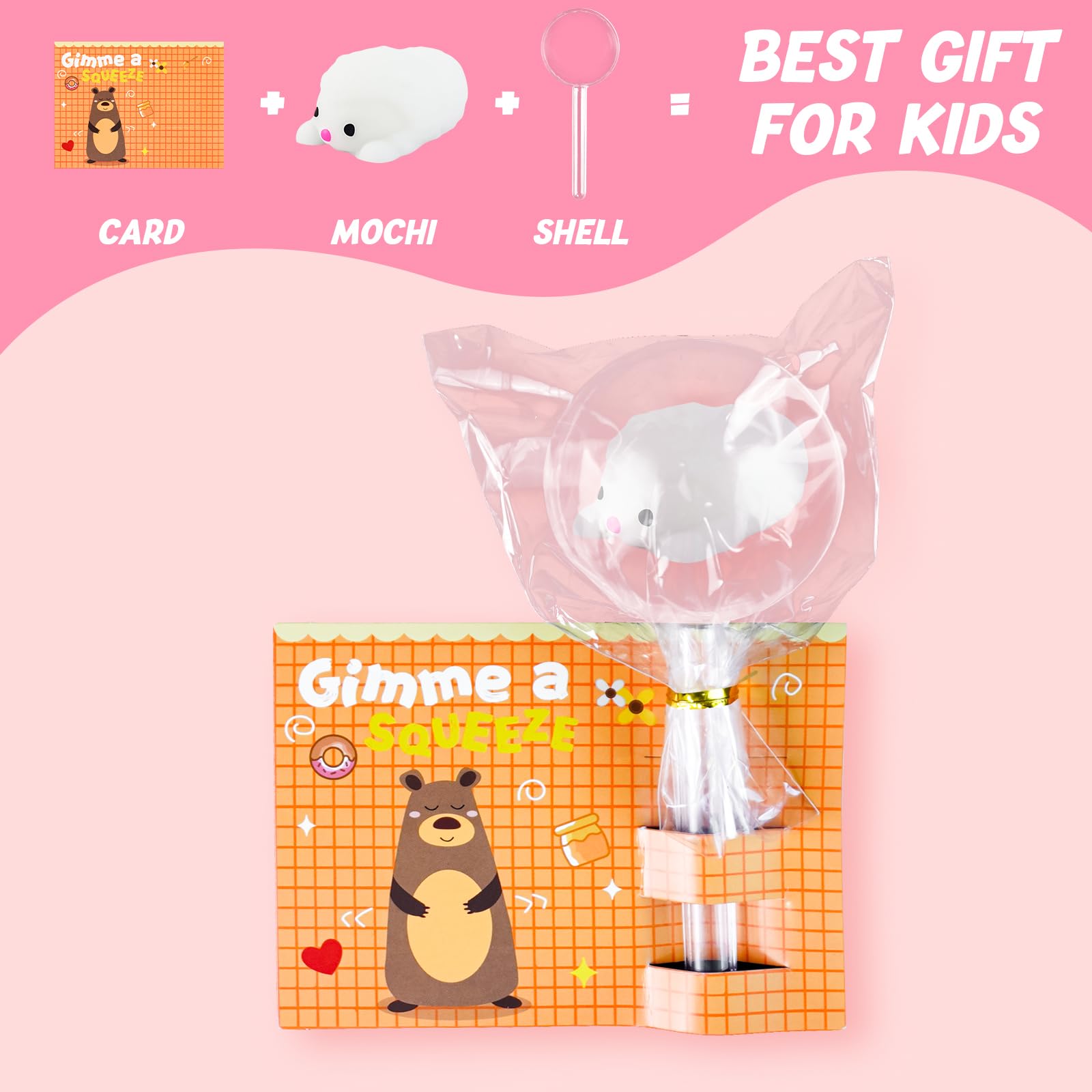 TORONTOKYO valentines mochis duck squishy ideal for cheerful fidget breaks.