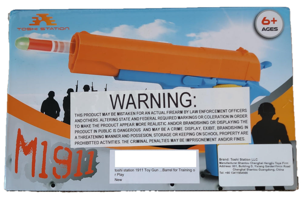 Toshi Station bright orange color increases visibility during roleplay adventures