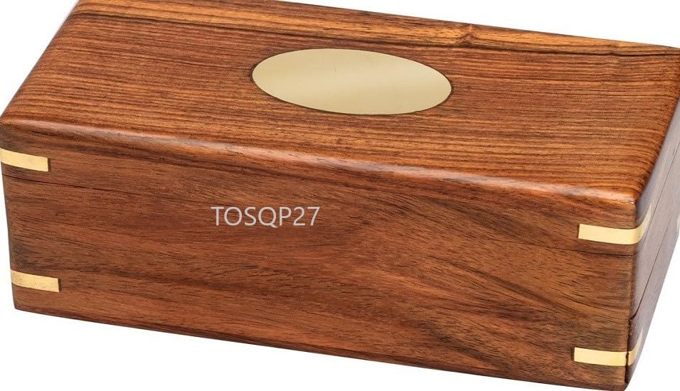 TOSQP27 Brainteaser puzzle case close-up highlighting craftsmanship and mystery.