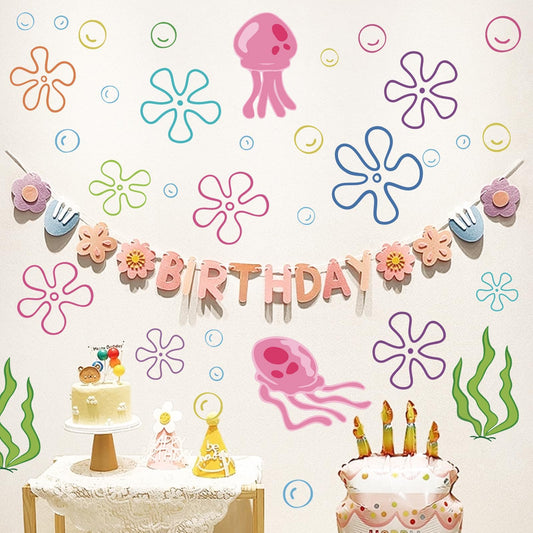 Tostmrks bubble decals add playful ocean accents to windows and mirrors