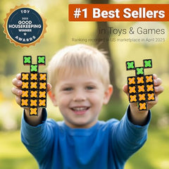 TOSY mini 2x2 puzzle cube reveals magnetic play and problem solving