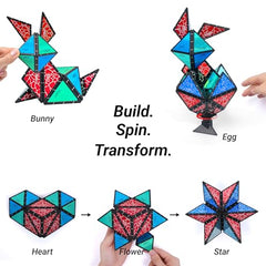 TOSY Magnet Pyramid Stone collection invites building larger structures and collaborative creativity.