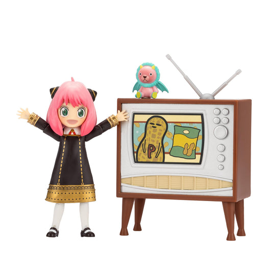 Total Anime Anya Forger 6.5-inch figure ready for dynamic poses
