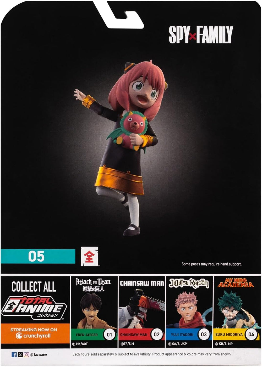 Total Anime Anya 6.5-inch figure offers rich articulation for storytelling