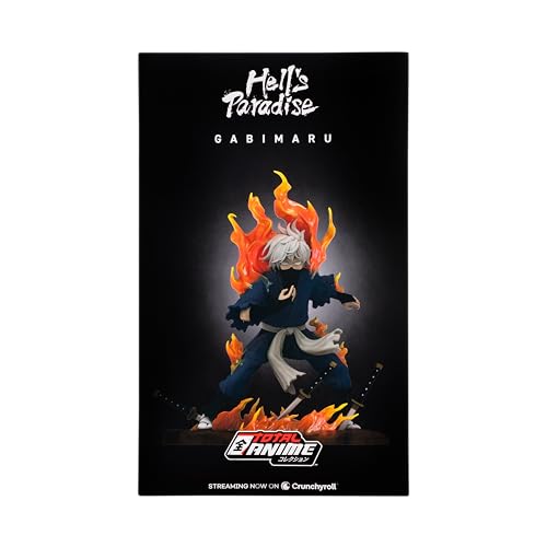 Total Anime Gabimaru dynamic battle pose captures character energy on your shelf.