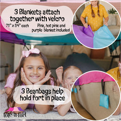 TOTEAFORT vibrant color options fuel creative setups for themed adventures.