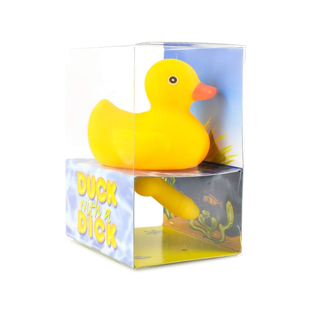 Totmizby GHI Duck with a Dick, packaging image, discreet presentation suitable for gifting.