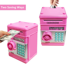 Totola Piggy Bank stores cash and coins, turning saving into a game.