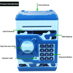 Totola Piggy Bank cash deposit slot, easy daily savings for kids.