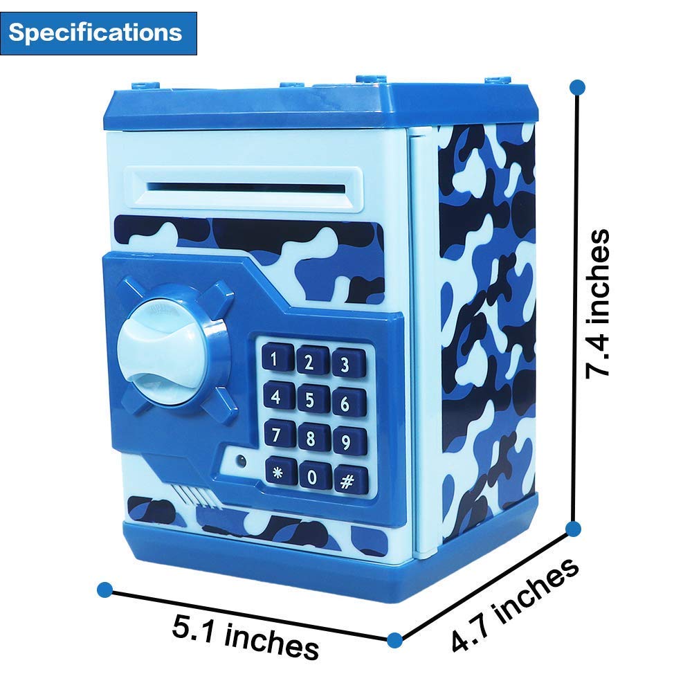 Totola Piggy Bank coin container, secure storage for future purchases.