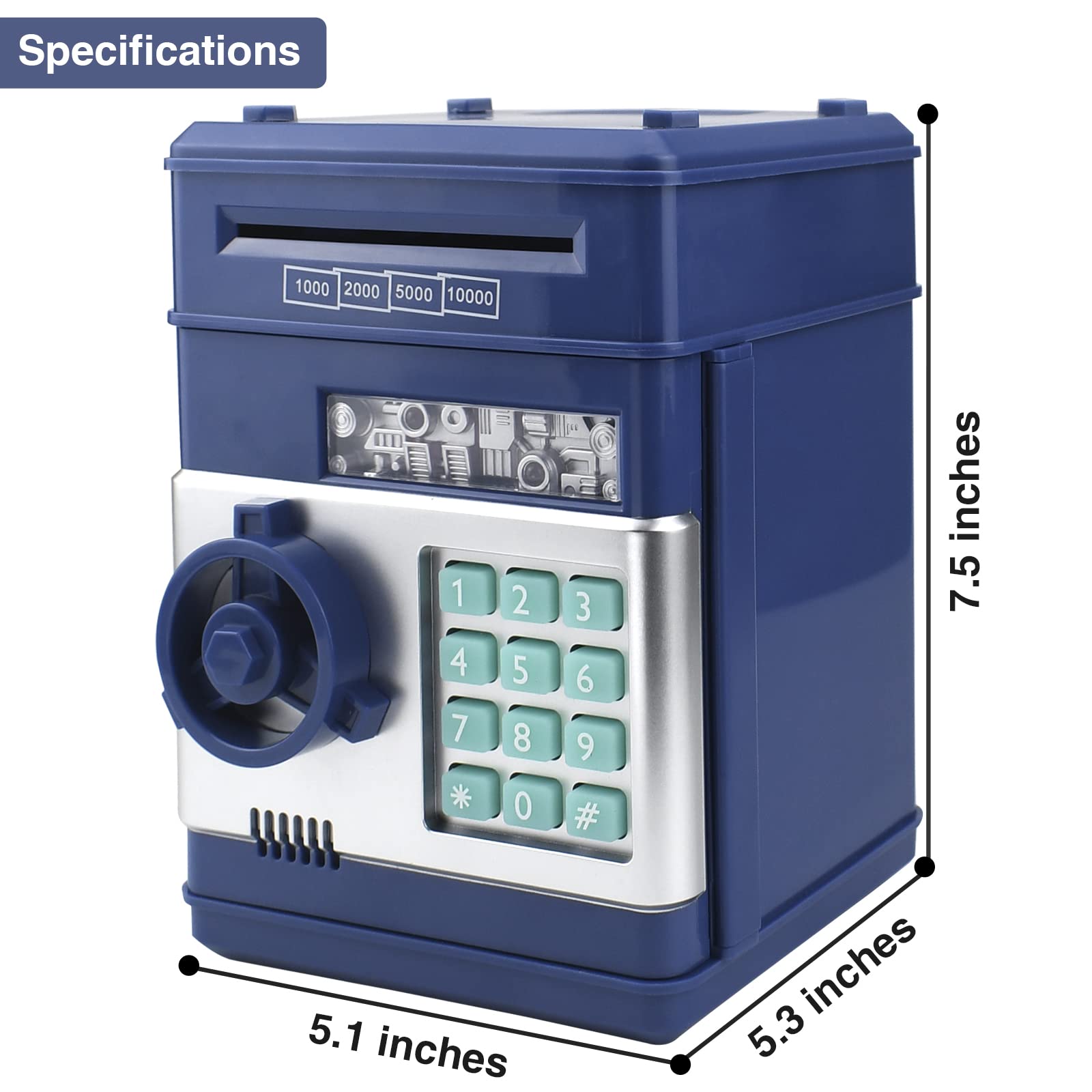 Totola piggy bank made with safe materials for kids