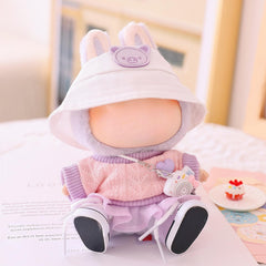 TOU-BEGUIN Lu Bubu 17cm doll sweater provides cozy daily styling.