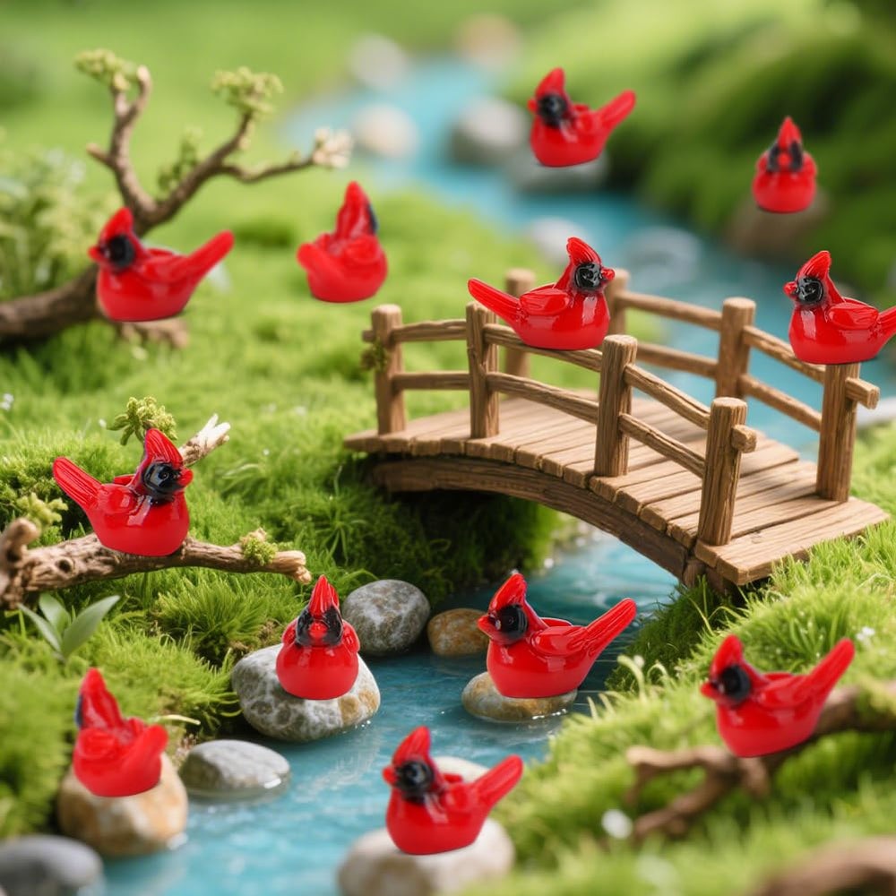Touch Top cardinal accents as gift fillers and stocking stuffers.