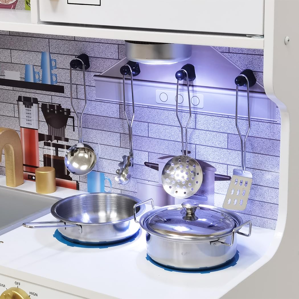 Touch Us cooking utensils set enhances role-play with authentic kitchen tools.