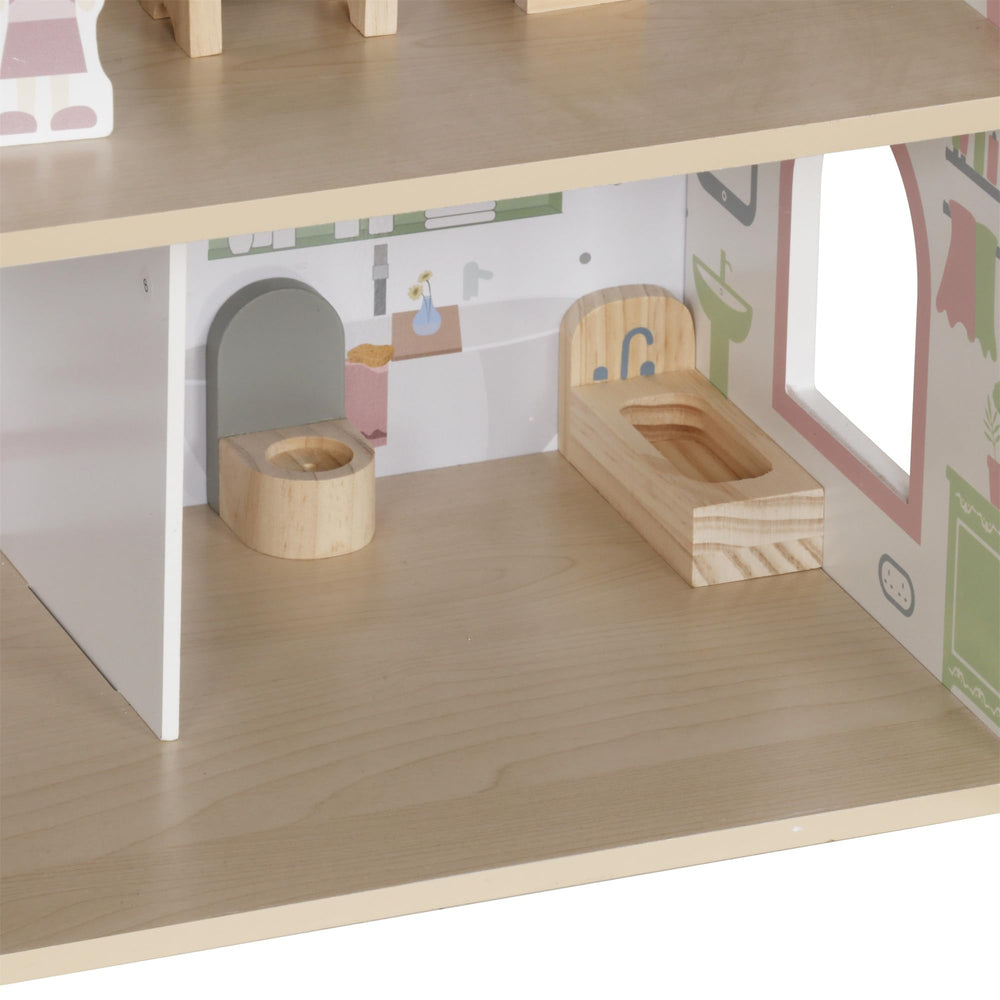 Touch Us doll house arrives with assembly instructions and screwdriver.