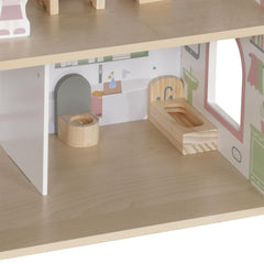 Touch Us doll house arrives with assembly instructions and screwdriver.