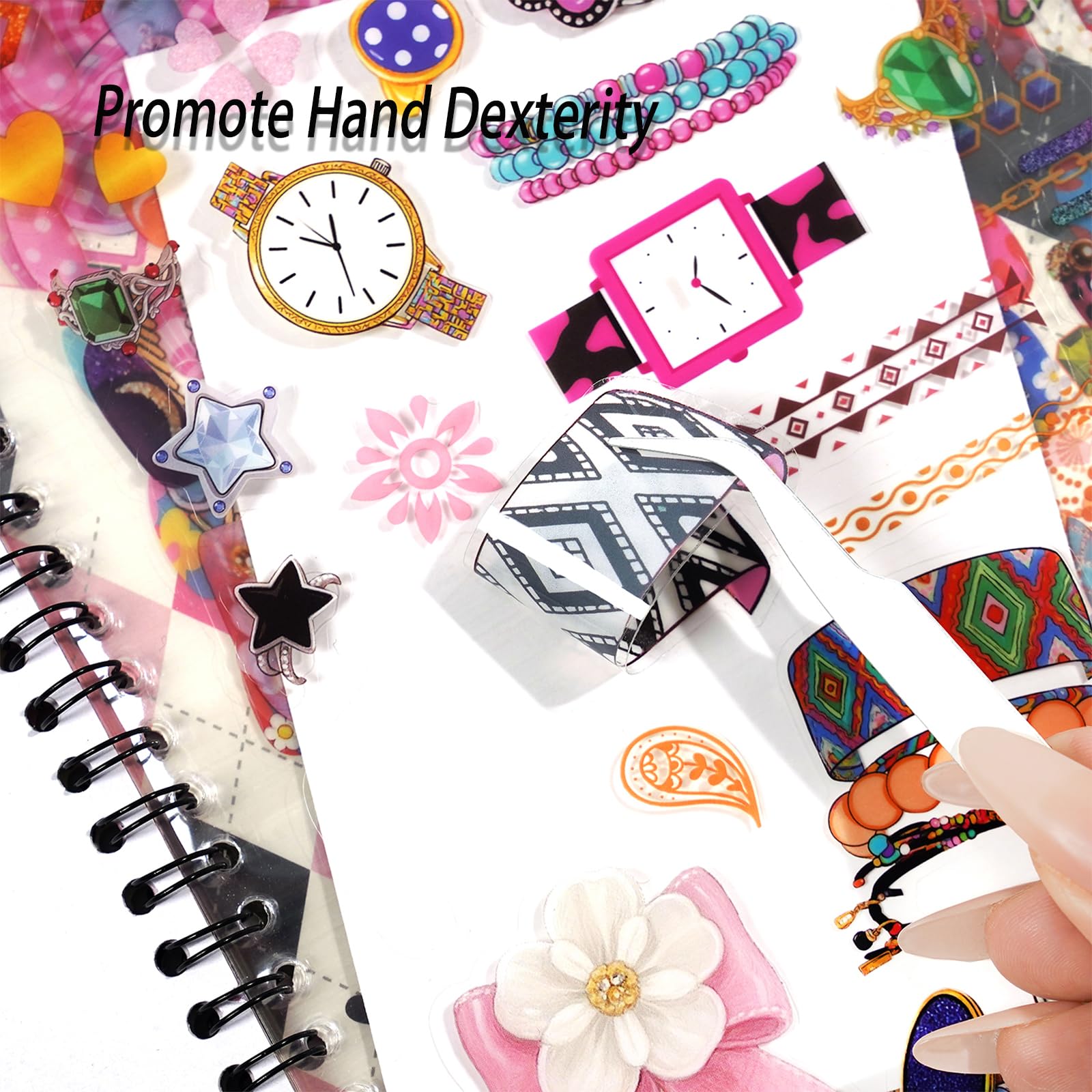 Toulideifaria jewelry accessories stickers spark creative outfit ideas.