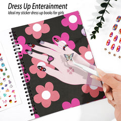 Toulideifaria spiral notebook pages offer smooth, easy-turn coloring sessions.