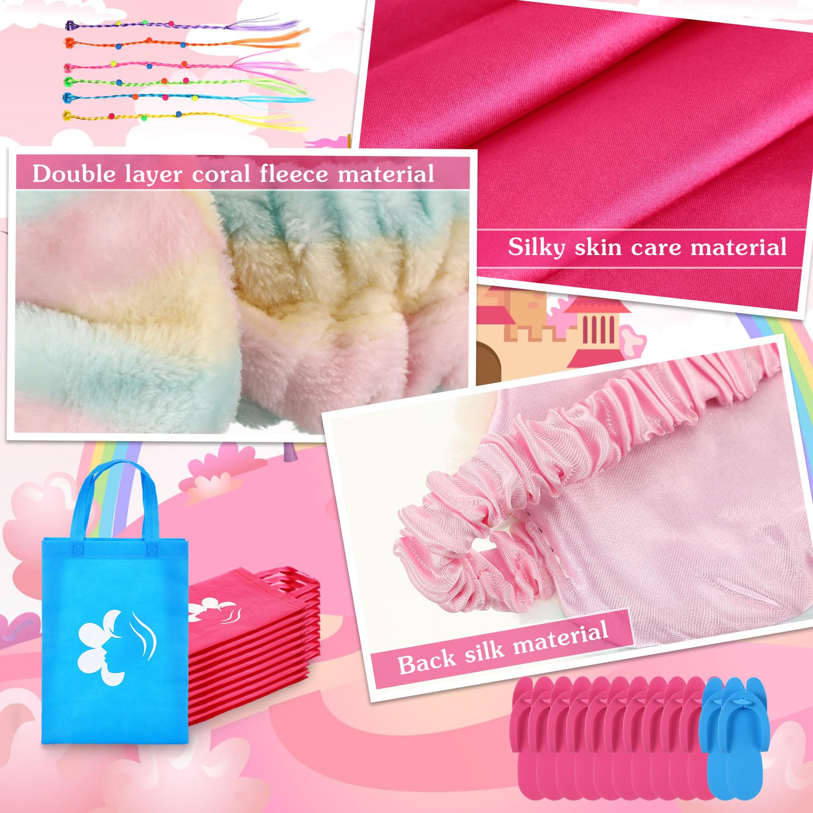 Toulite sleep masks offering gentle shielding for restful spa night