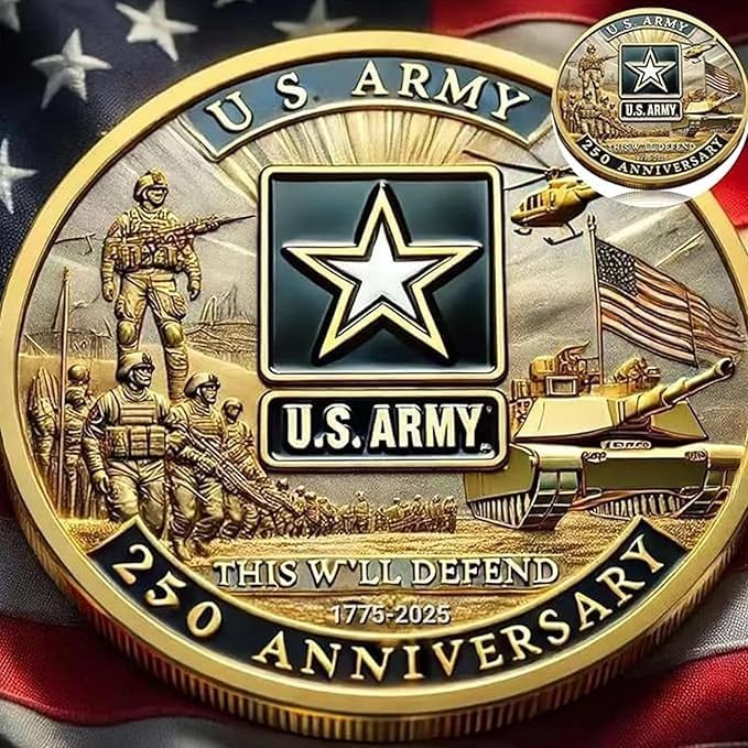 Touzanious double-sided emblems coins ideal for collectors and display