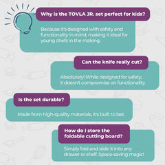 TOVLA JR beginner-friendly design builds cooking confidence.