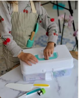 TOVLA JR Kids Real Cooking Set bundles a kitchen timer to pace learning.