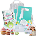 TOVLA JR Kids Real Cooking Set with kid-safe knife for confident first meals.