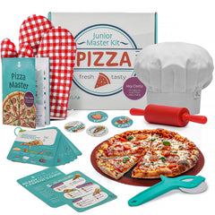 Tovla Jr. pizza silicone mat for kids' dough work and safety.