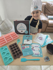 Tovla Jr Real Chocolate Kit spatula kid-sized tool for smooth chocolate work