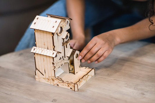 TowerRex Dice Tower uses durable materials for long-lasting tabletop sessions.