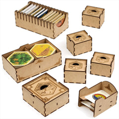 TowerRex organizer supports Seafarers expansion to keep voyage-ready pieces organized.