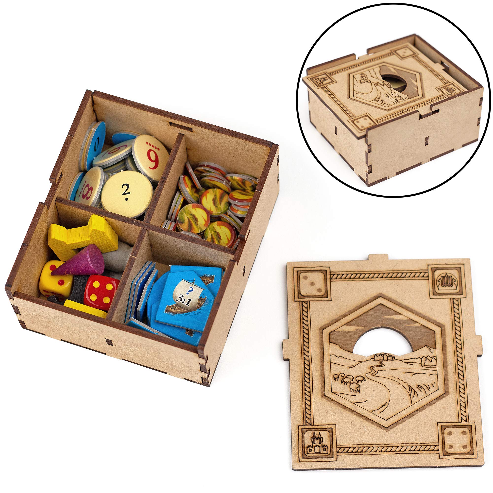 TowerRex durable design protects pieces and extends game life.