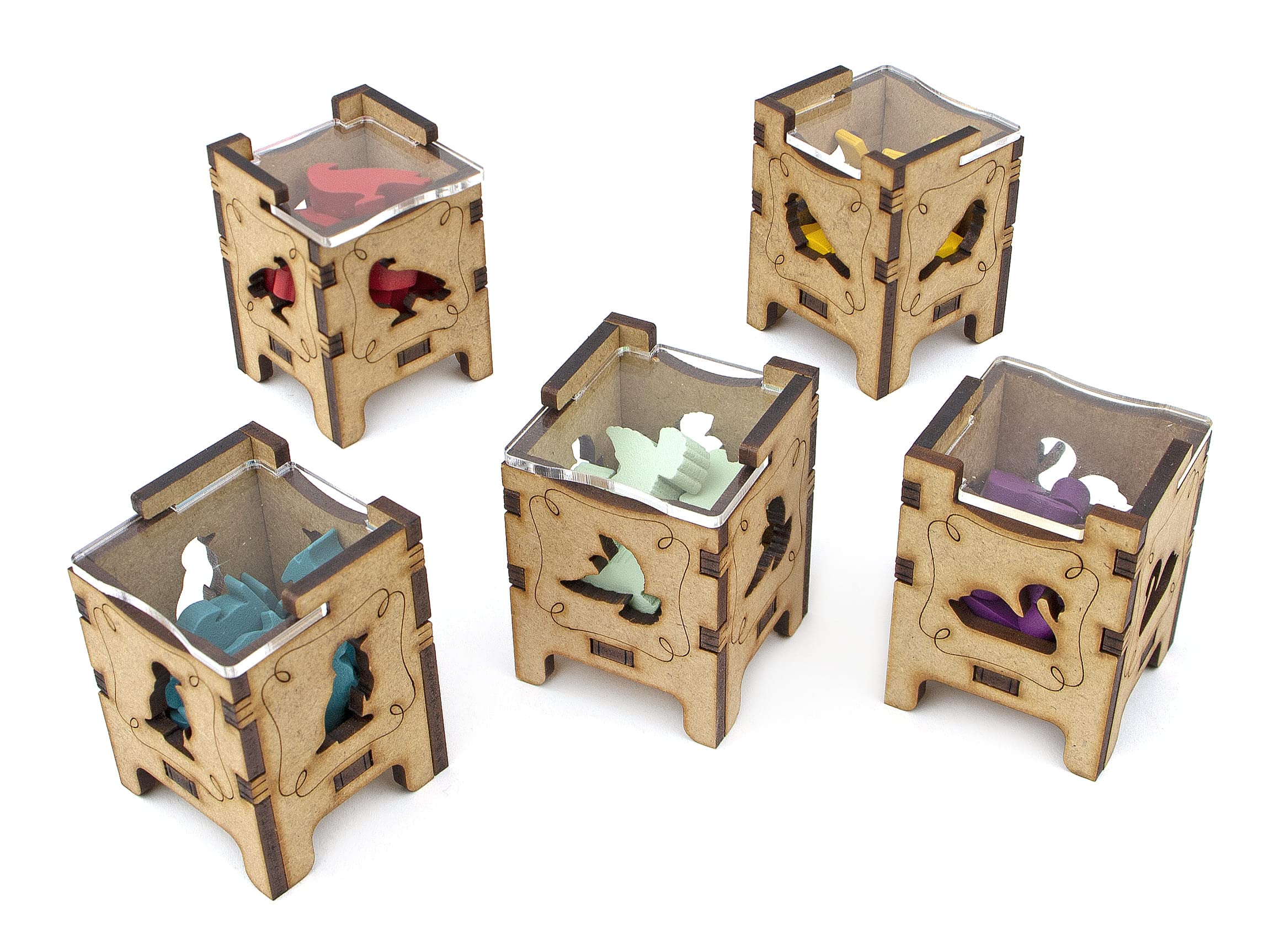 TowerRex Wingspan Oceania Expansion storage for quick setup during games.